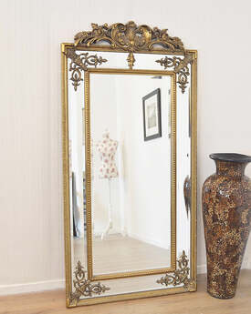 Напольное зеркало Secret de Maison Pablo gold, 200 x 92 х 5, LH143HDG