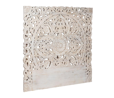 Изголовье Secret de Maison Caraibo (mod. SHE2165) дерево манго, 160х150х3,25см, натуральный/white wash (12416)