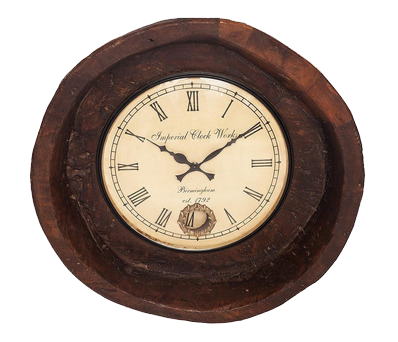 Часы Secret De Maison PLATE ( mod. FS-1371) дерево манго, 53х15х53см, античный коричневый (12272)