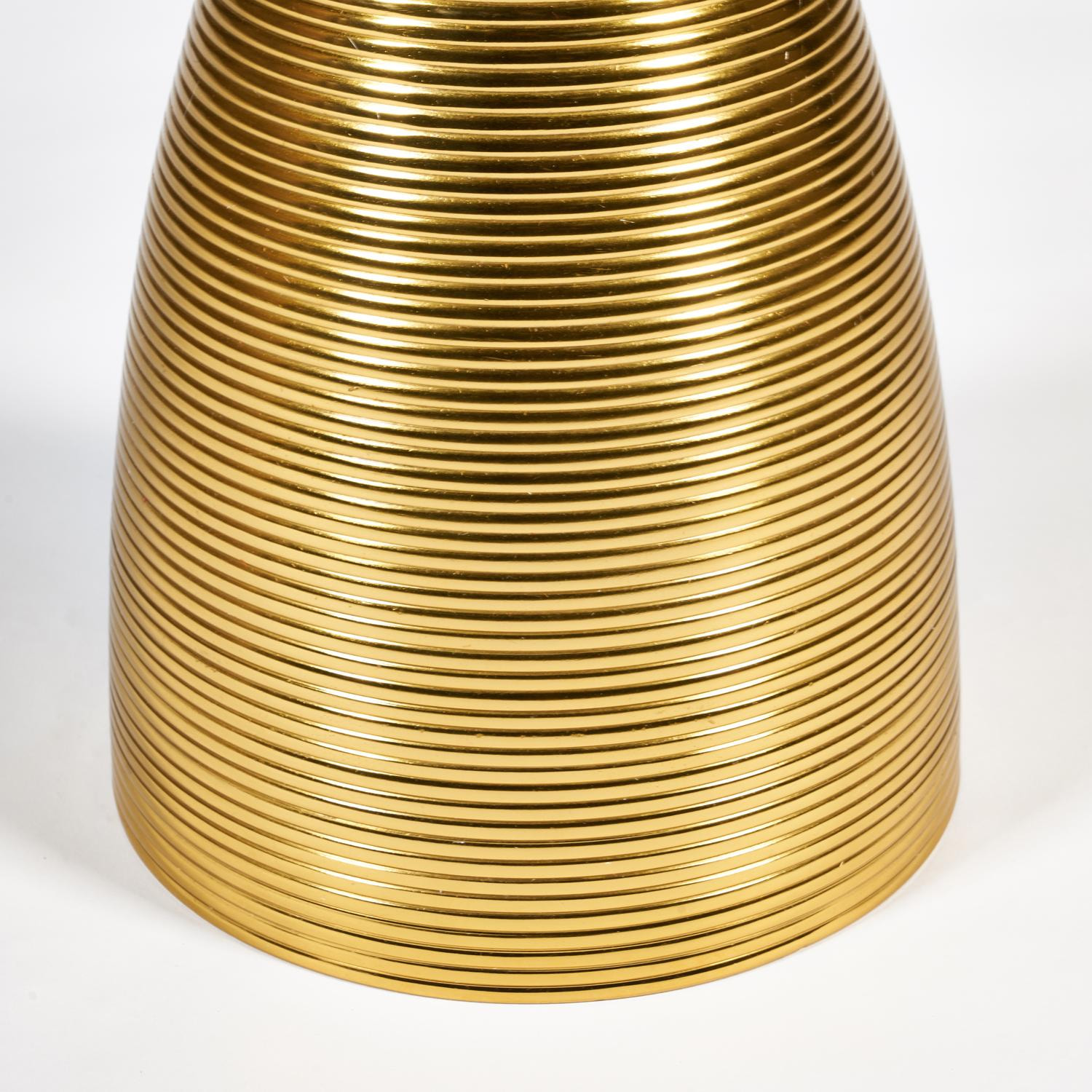 Столик кофейный Secret De Maison CINTRA ( mod. 12473 ) алюминиевый сплав/мрамор, 40,7x40,7x52,7см, золотой/gold