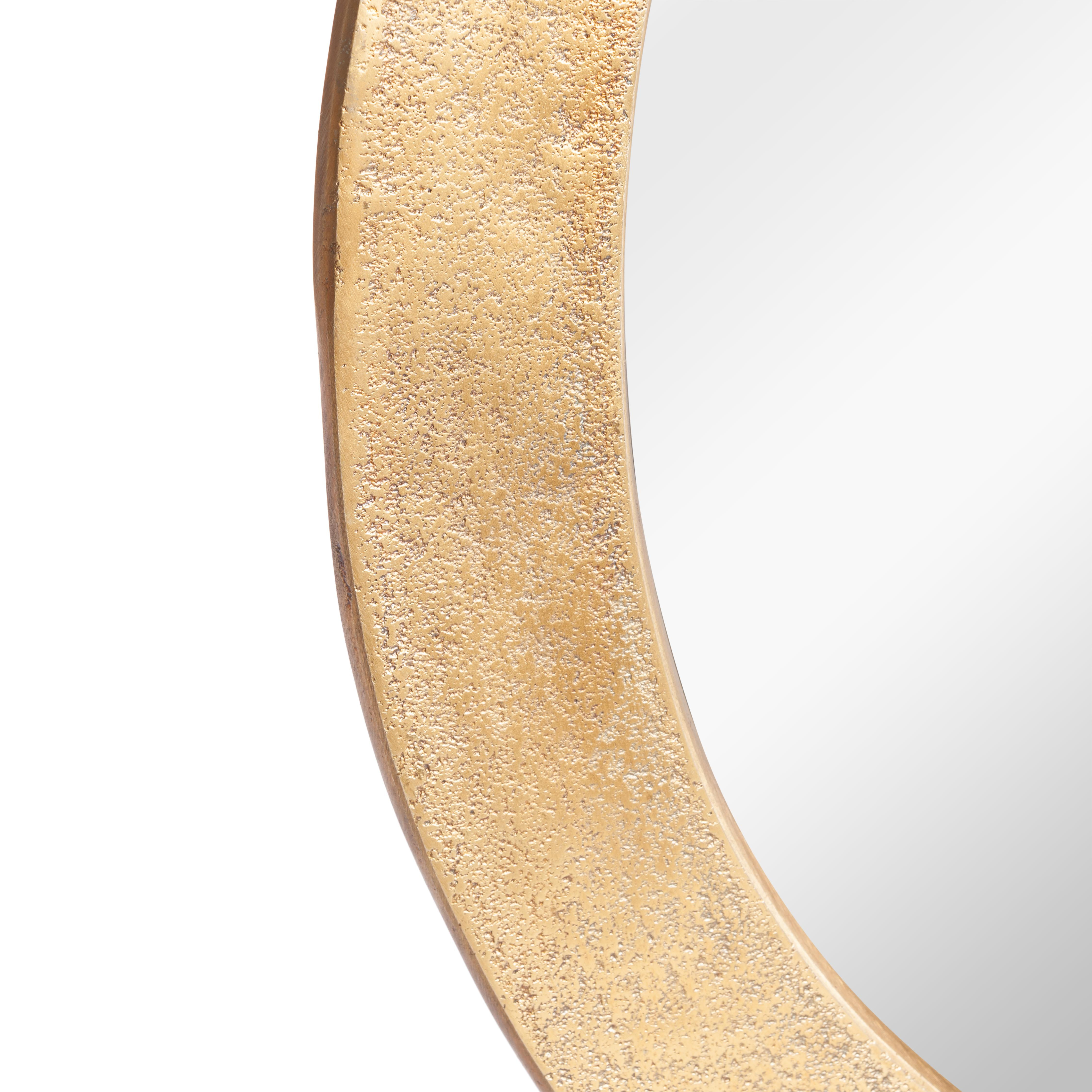 Зеркало Secret De Maison EGG ( mod. LS-0167 ) металл: аллюминий, стекло, мдф,  78 х 61 х 5 см, золотой