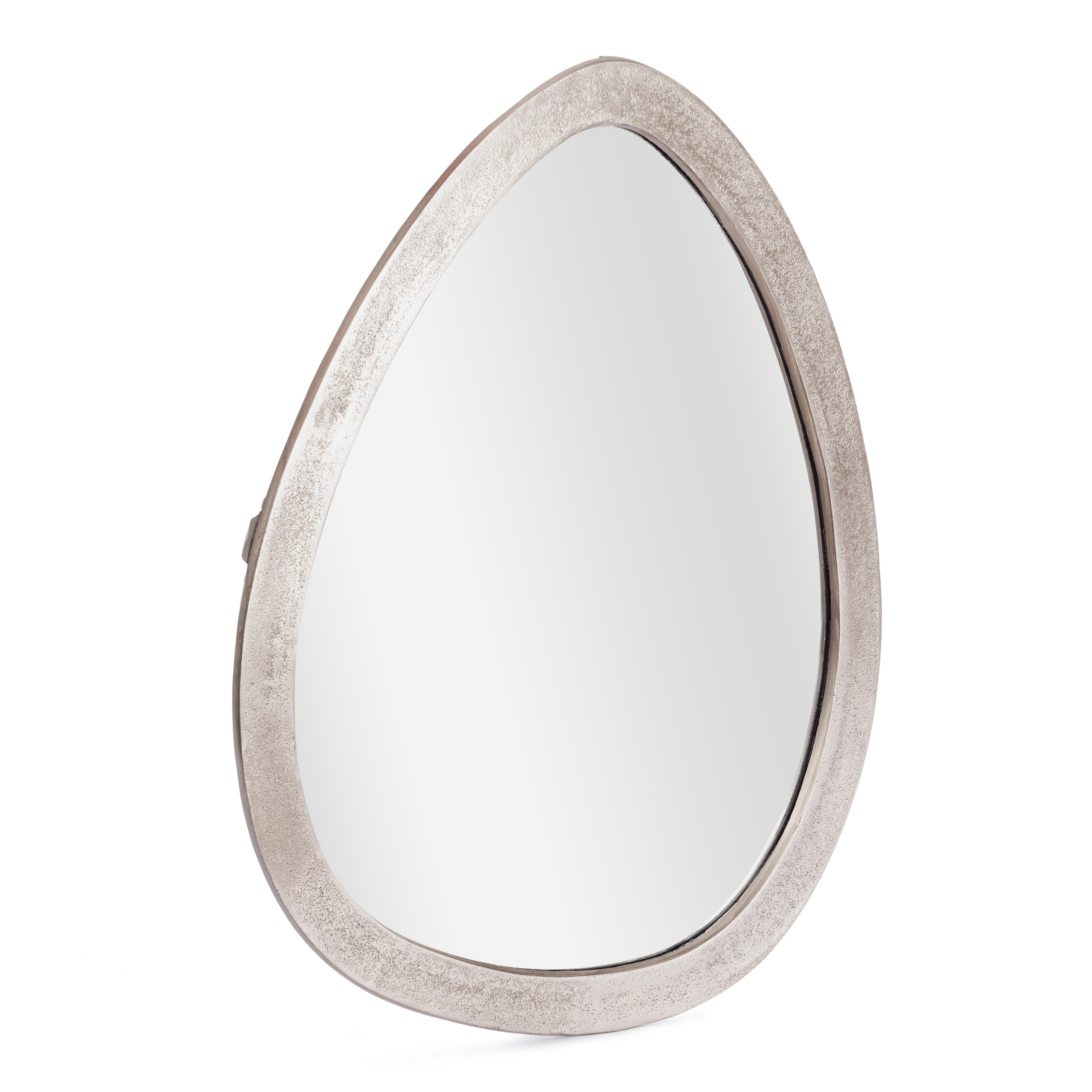 Зеркало Secret De Maison EGG ( mod. LS-0168 ) металл: аллюминий, стекло, мдф, 68 х 54 х 5 см, серебряный